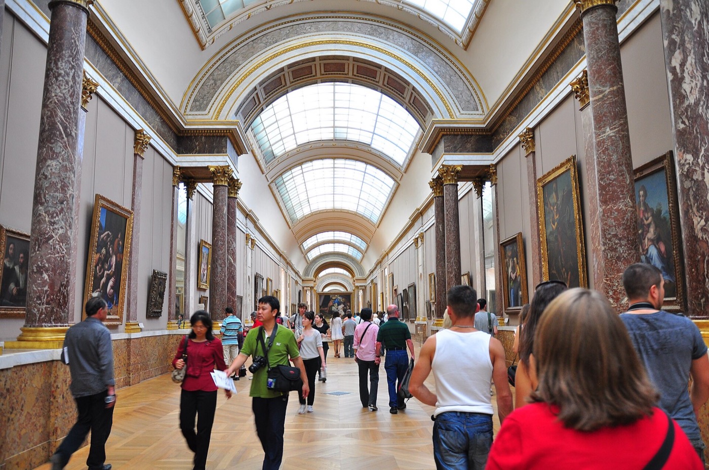 Grande Galerie Louvra — razstava kot izkušnja, ki privlači